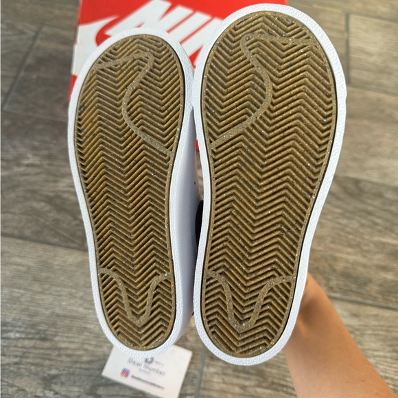 Brand New Nike Blazer Mid '77 Preschool/Little Kids' Shoes “White/Black” - Picture 10 of 12